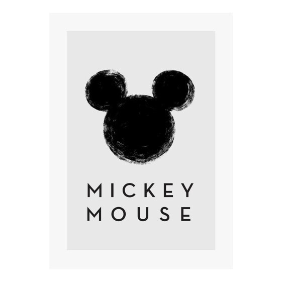 Настенный декор для детской Komar Mickey Mouse Silhouette