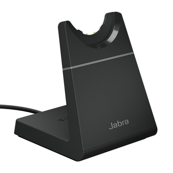 Jabra Evolve2 65 Deskstand USB-C - Black, Base station, Black
