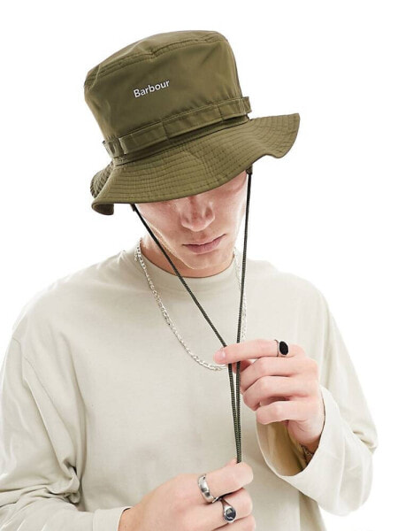 Barbour bucket hat in green