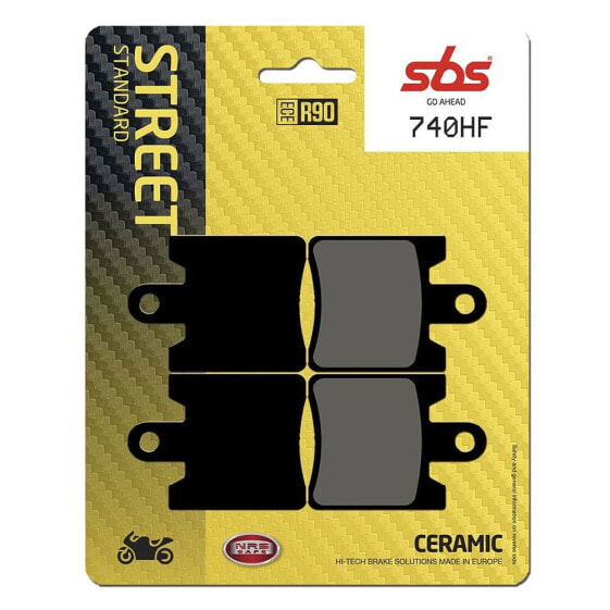 SBS Street 740HF Ceramic Brake Pads