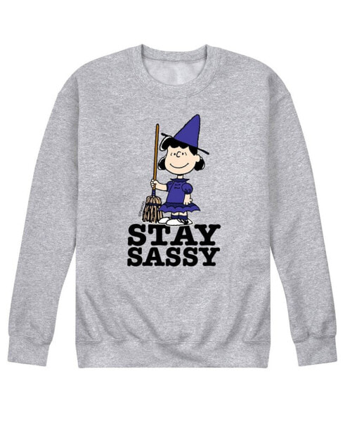 Men's Peanuts Stay Sassy Fleece T-shirt