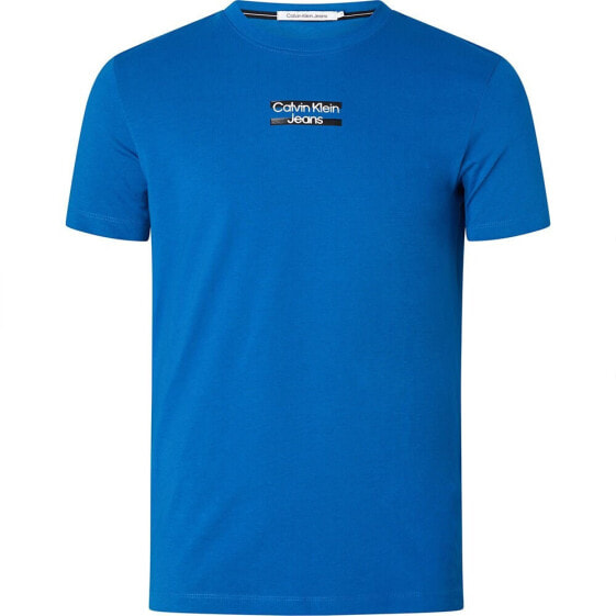 CALVIN KLEIN JEANS Transparent Stripe Logo short sleeve T-shirt
