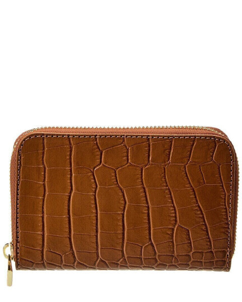 Persaman New York #1134 Leather Wallet Women's Brown Os