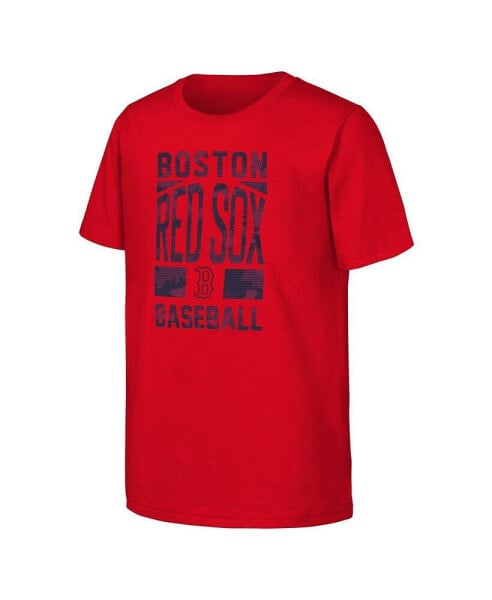 Big Boys Red Boston Red Sox Season Ticket T-shirt