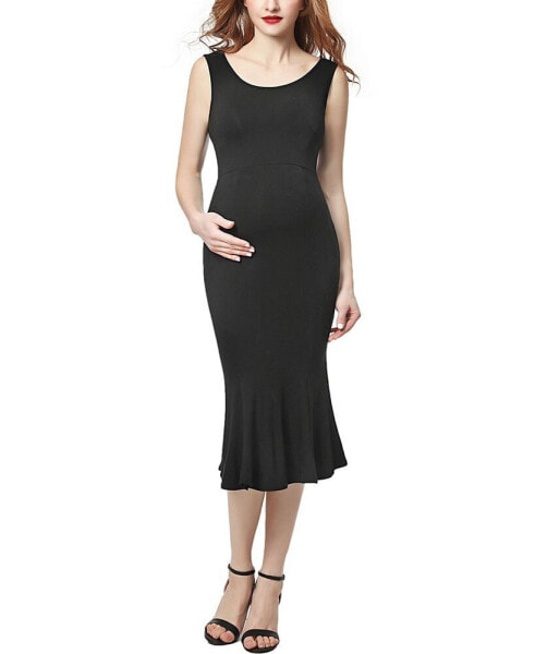 Maternity Mermaid Midi Dress