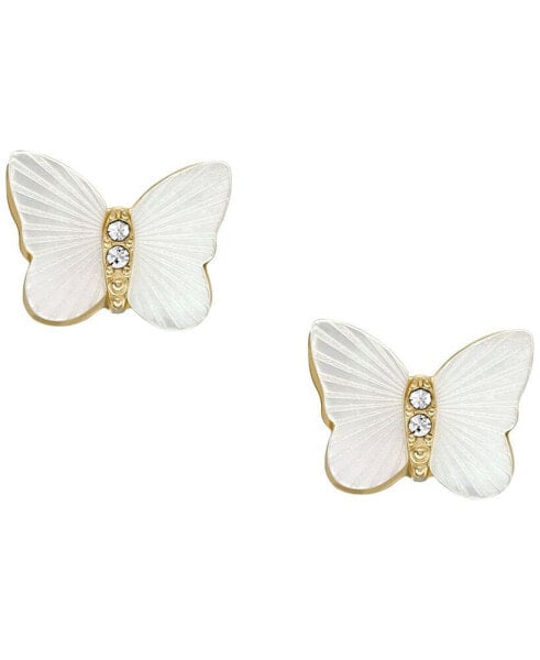 Серьги Fossil Radiant Wings Butterfly