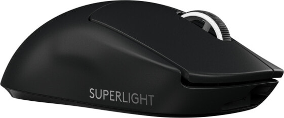 Logitech G PRO X SUPERLIGHT Wireless Gaming Mouse - Right-hand - RF Wireless - 25600 DPI - 1 ms - Black