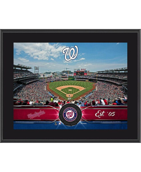 Washington Nationals 10.5" x 13" Sublimated Team Plaque