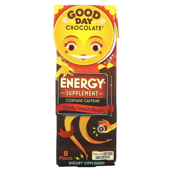 Предтренировочный комплекс Good Day Chocolate Энергия, 8 штук