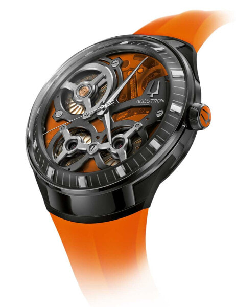 Часы Bulova Accutron DNA Casino Limited Edition оранжевые