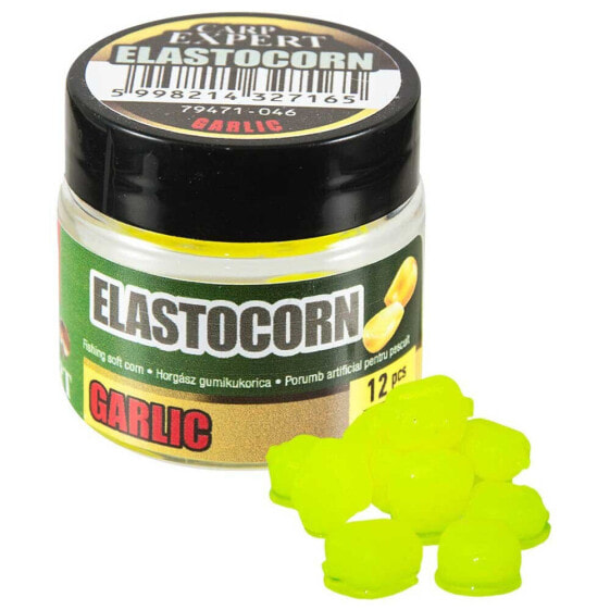 CARP EXPERT Elastocorn Soft Normal Garlic Artificial Corn