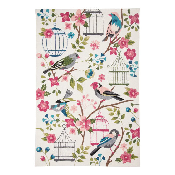 In-/Outdoorteppich Rosetta Birds