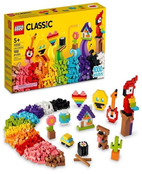 Classic 11030 Lots of Bricks Toy Assortment Block Building Set