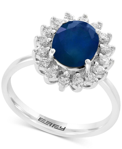 Кольцо EFFY Collection Sapphire Diamond Oval