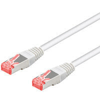 Goobay Patchkabel RJ45 Cat.6 S/FTP weiss 25 Meter - Cable - Network