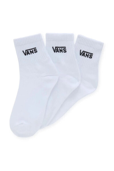 Half Crew Socks (3 ÇİFT) Beyaz Kadın Çorap