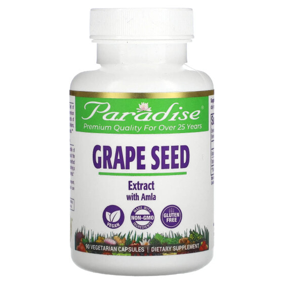 Grape Seed Extract with Amla, 90 Vegetarian Capsules