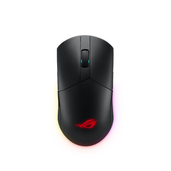 ASUS ROG Pugio II - Ambidextrous - Optical - RF Wireless + Bluetooth + USB Type-A - 16000 DPI - Black