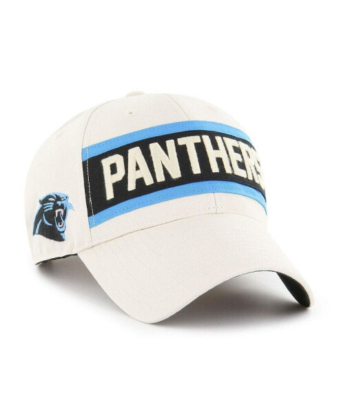 Men's '47 Cream Carolina Panthers Crossroad MVP Adjustable Hat