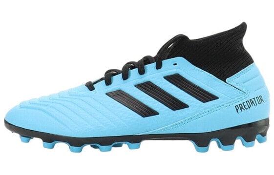 Футбольные кроссовки Adidas Predator 19.3 AG Letsfoot Мужские Черно-синие