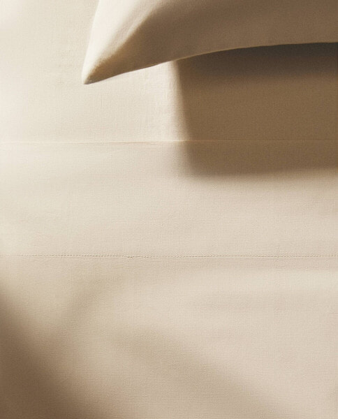 (180 thread count) cotton percale flat sheet