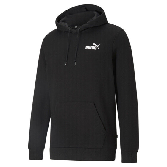 Puma Essentials Small Logo Pullover Hoodie Mens Black Casual Outerwear 58669001