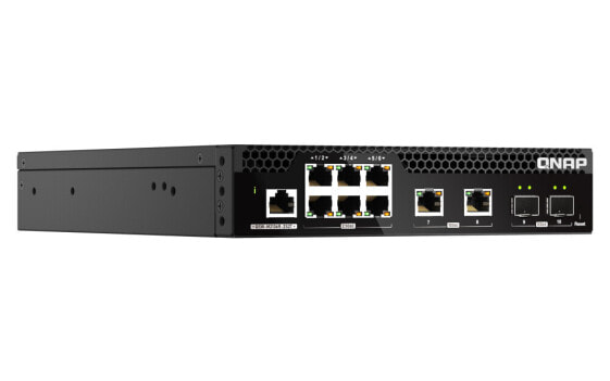 QNAP QSW-M2106R-2S2T - Managed - L2 - 10G Ethernet (100/1000/10000) - Rack mounting - 1U