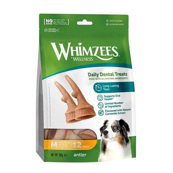 WHIMZEES Antler Dog Snack 12 Units