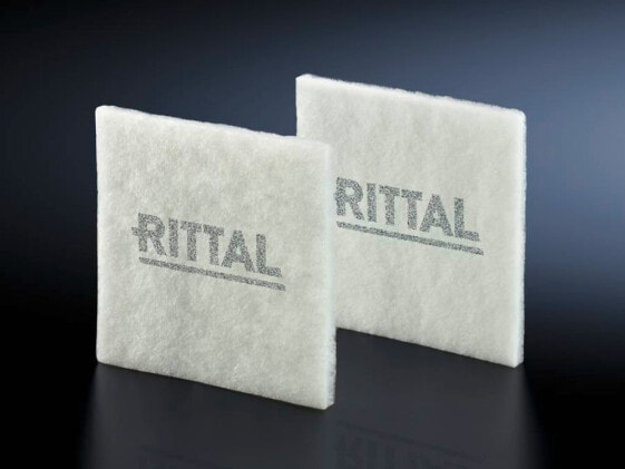 Rittal SK 3321.700, Dust filter, White, 89 mm, 10 mm, 89 mm, 5 pc(s)