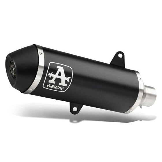 ARROW Urban Aluminium Dark With Dark End Cap Kymco Xciting 400i ´21-22 Muffler