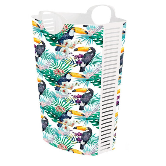 SP BERNER Life Story Laundry 58L Toucan Basket