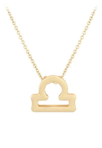 Колье JVD Libra Gold-Plated Necklace