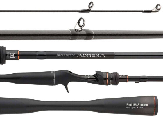 Shimano PAD1610LBFSB Poison Adrena B Casting Rod