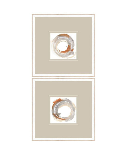 Hake Neutral Framed Art, Set of 2