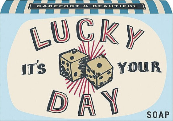 Natürliche Seife It's Your Lucky Day mit Wacholder- und Limettenduft