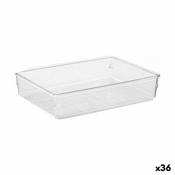 Органайзер для ящиков многоцелевой BB Home Transparent Plastic 24 x 5,5 x 15,8 cm (36 штук)