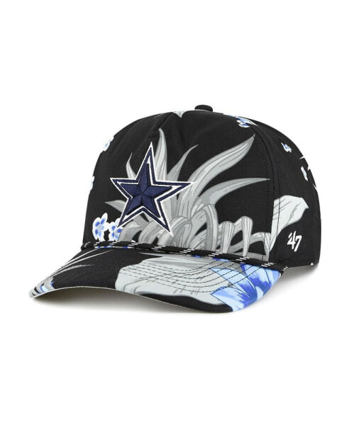 Men's Black Dallas Cowboys Dark Tropic Hitch Adjustable Hat