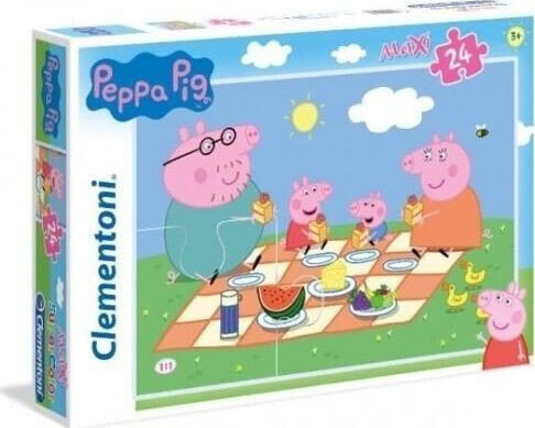 Clementoni Puzzle 24el Maxi Świnka Peppa 24028