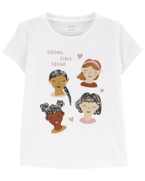 Baby Strong Girls Squad Graphic Tee 12M