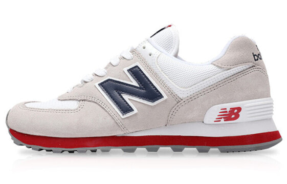 New Balance NB 574 复古休闲 低帮 跑步鞋 男女同款 云雾灰 / Кроссовки New Balance NB 574 ML574ESA