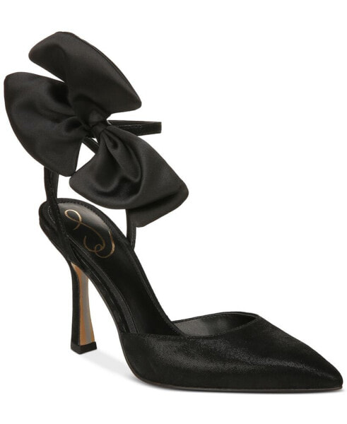 Women's Halie Pointed-Toe Bow Pumps