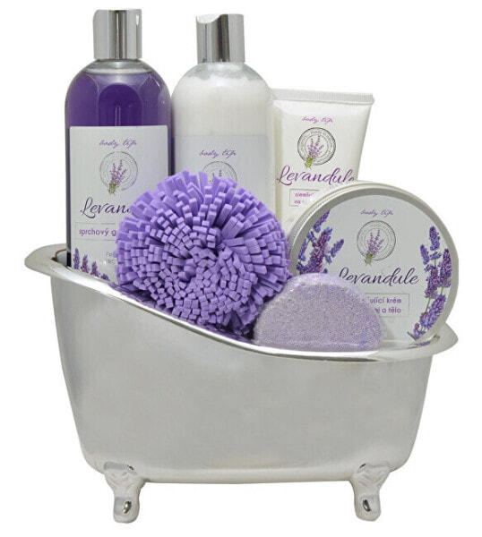 Lavender PREMIUM gift box in a decorative package