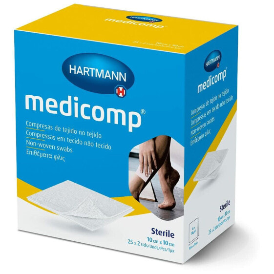 Стерильная марлевая повязка HARTMANN Medicomp 10 x 20 см 50 штук