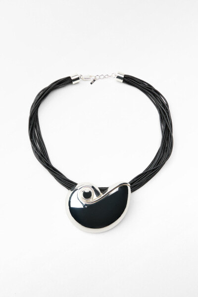 Ожерелье из шнура «морская ракушка» ZARA