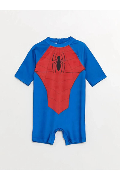 Детская одежда и обувь LC WAIKIKI Spiderman Mayo 3/4 Эластан Erkek Bebek