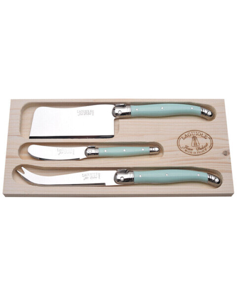 Jean Dubost Laguiole 3Pc Cheese Set Ns