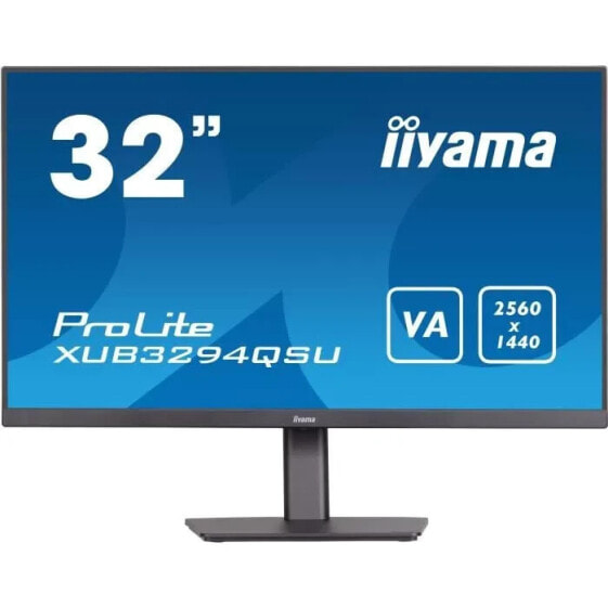 монитор IIYAMA XUB3294QSU-B1 31,5" WQHD LED 2560x1440 75 Гц