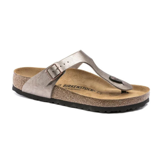 BIRKENSTOCK Gizeh Taupe Irise narrow sandals