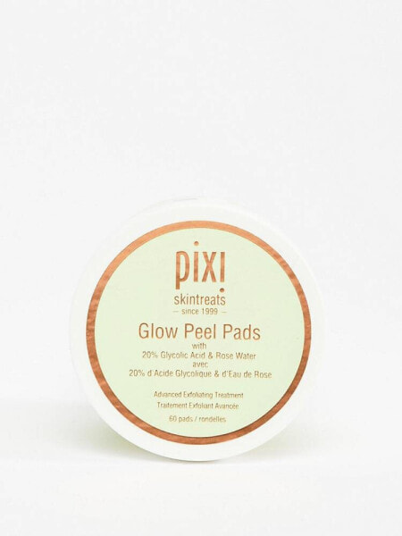 Pixi Glow Peel Pads Отшелушивающие подушечки с 20% гликолевой кислотой 60 шт