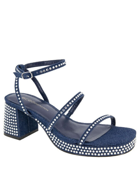 Women's Lissena Rhinestones Platform Sandal